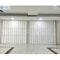 Commercial Plycarbonate Slat Aluminium Accordion Door